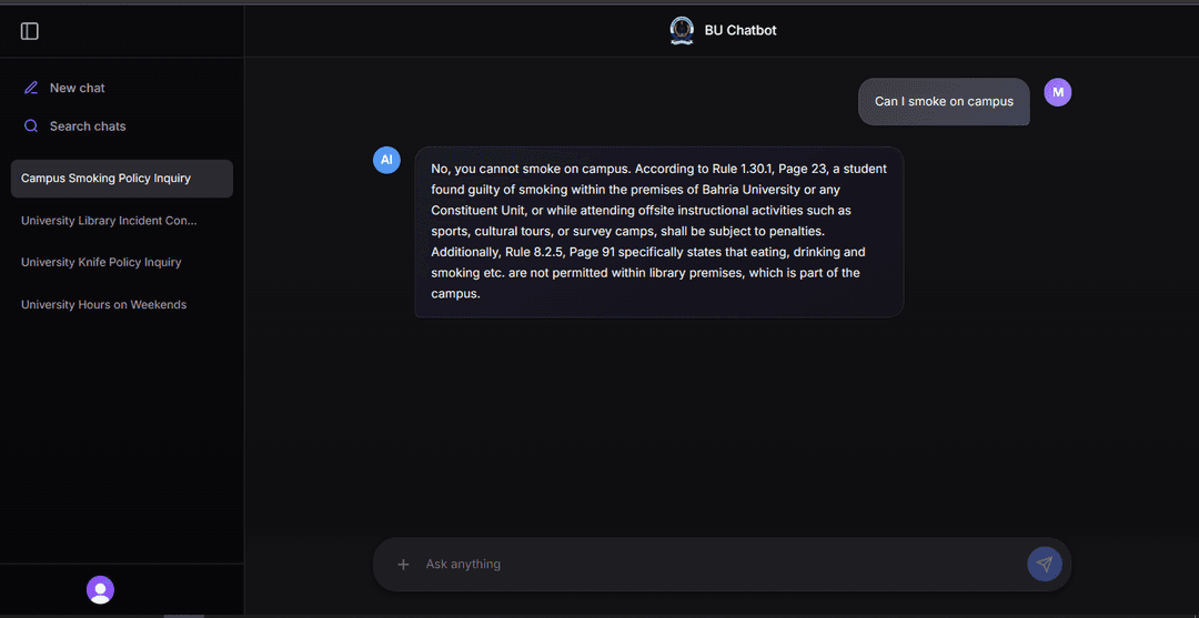 BU-Chatbot Project Image